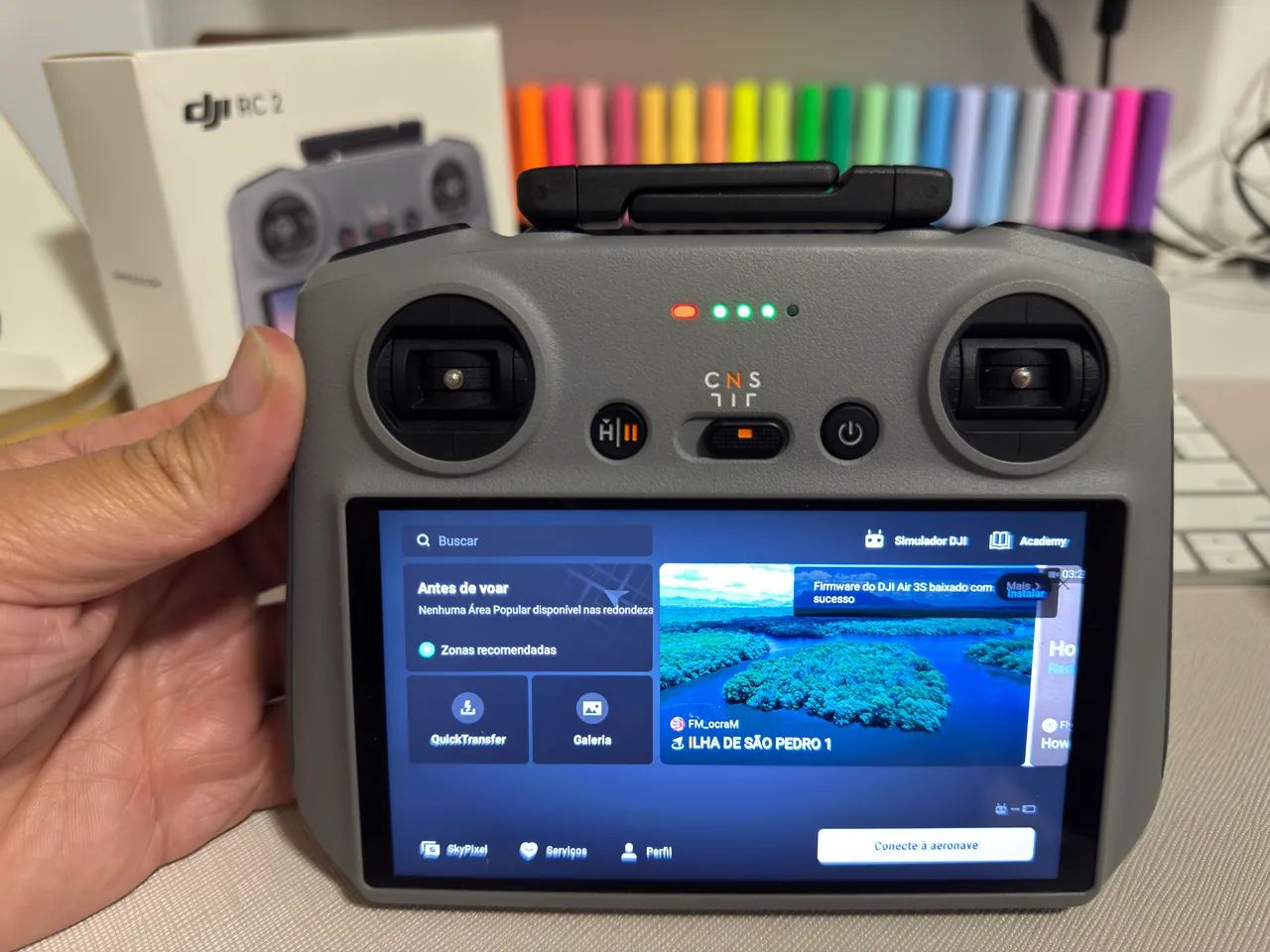 DJI RC2 sem detalhes! Pouquíssimo usado!  - Foto 2