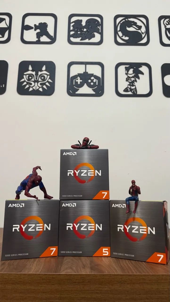 PROCESSADORES RYZEN 7 E 5