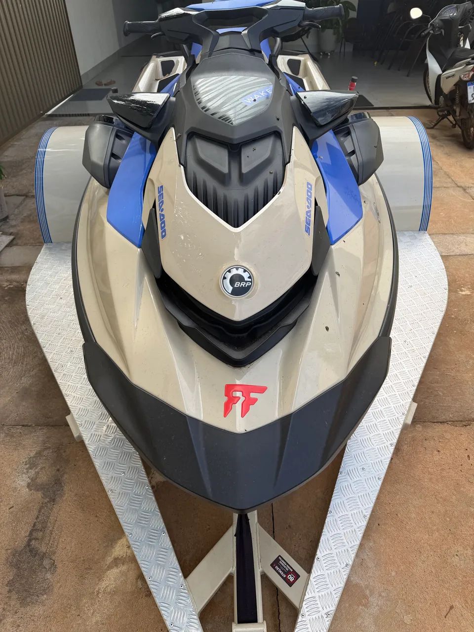 Vendo jet ski wake 170 estado de zero sem a carreta  - Foto 2
