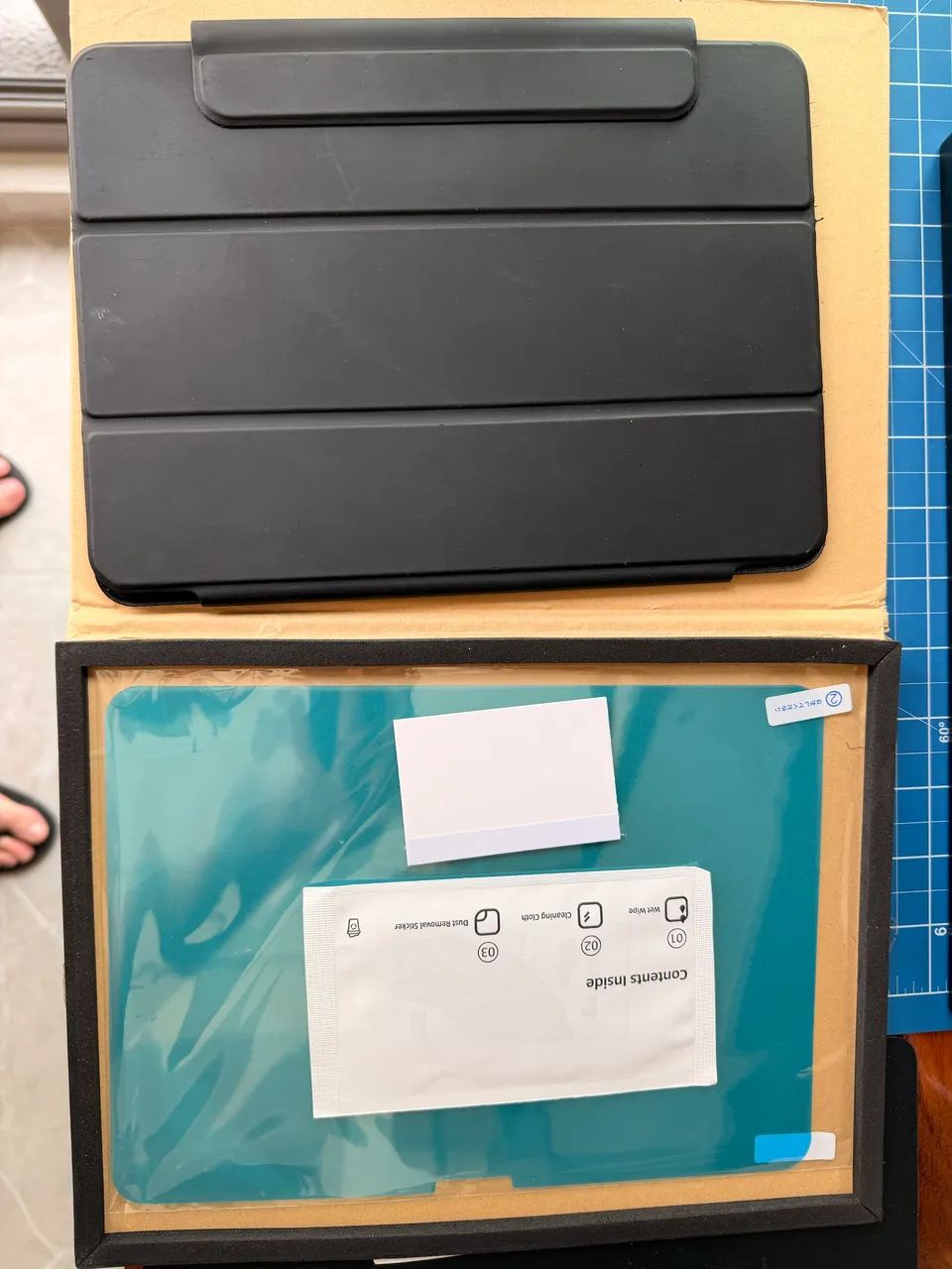  iPad Air M2 256GB 11pol c/ Apple Pencil Pro - Impecável - Foto 2