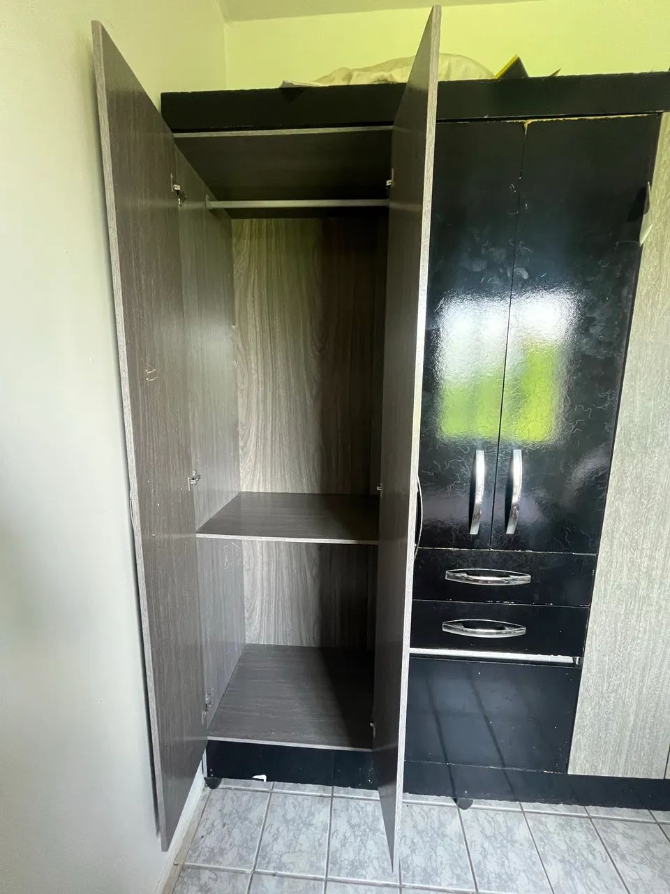 Guarda-roupa e Cama de solteiro  - Foto 2