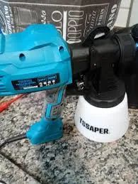 Pulverizador de Tinta Compressor Elétrico Para Pintura Profissional 500w C/ Bico de Metal 1