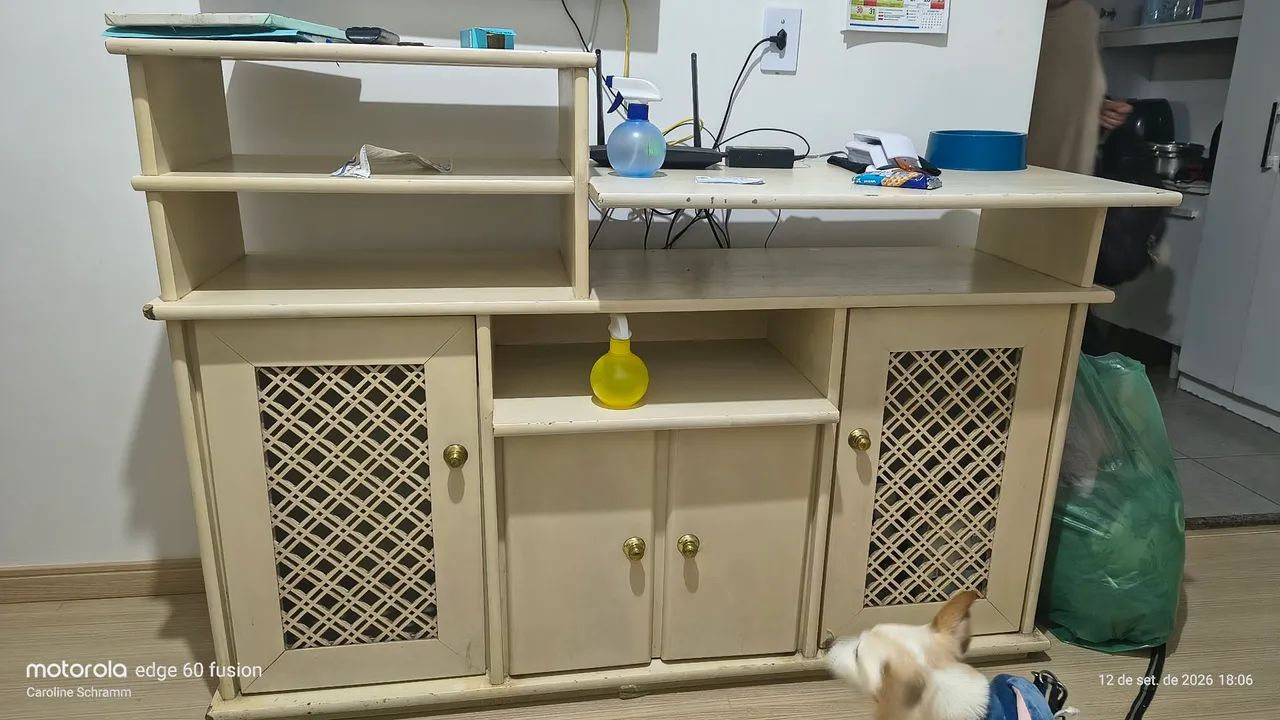 Rack retrô bom estado de conservação 