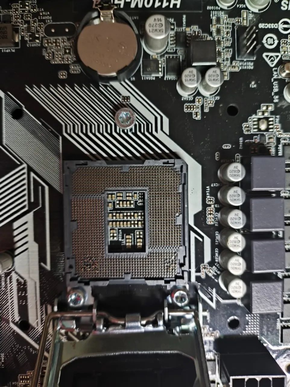 Placa mãe H110M-H64 sucata - Foto 3