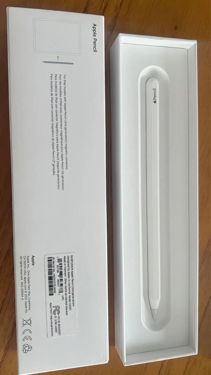 Apple Pencil 2ª Geração Original A2051 Estado de Nova Ideal para