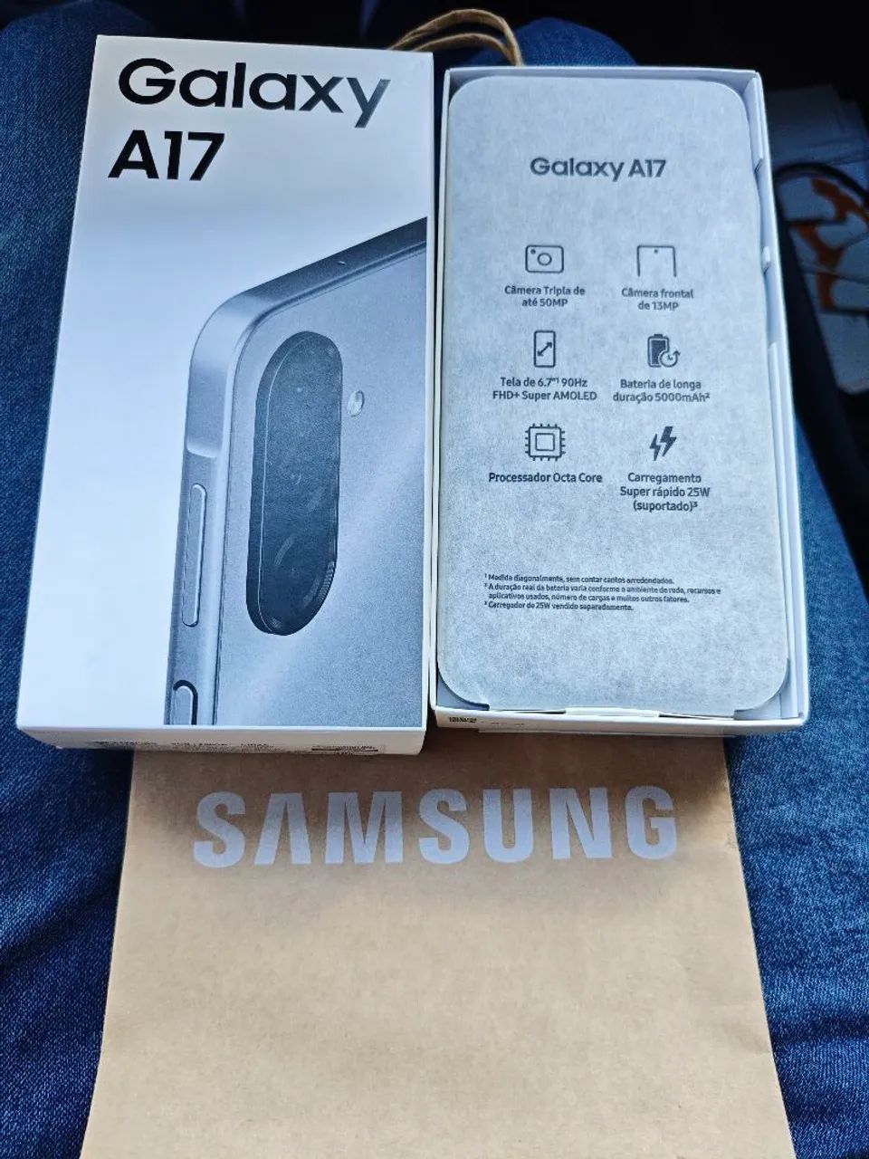 Samsung A17 Na Caixa 