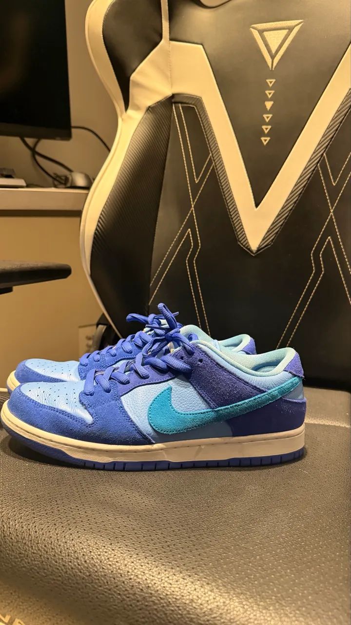 Tênis Nike Dunk Sb Azul - Foto 4