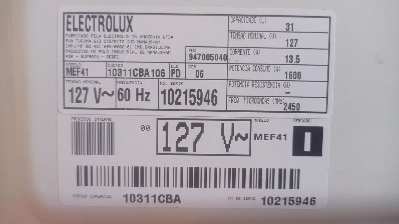 Microondas Eletrolux 31L, 127 Volts - Foto 3