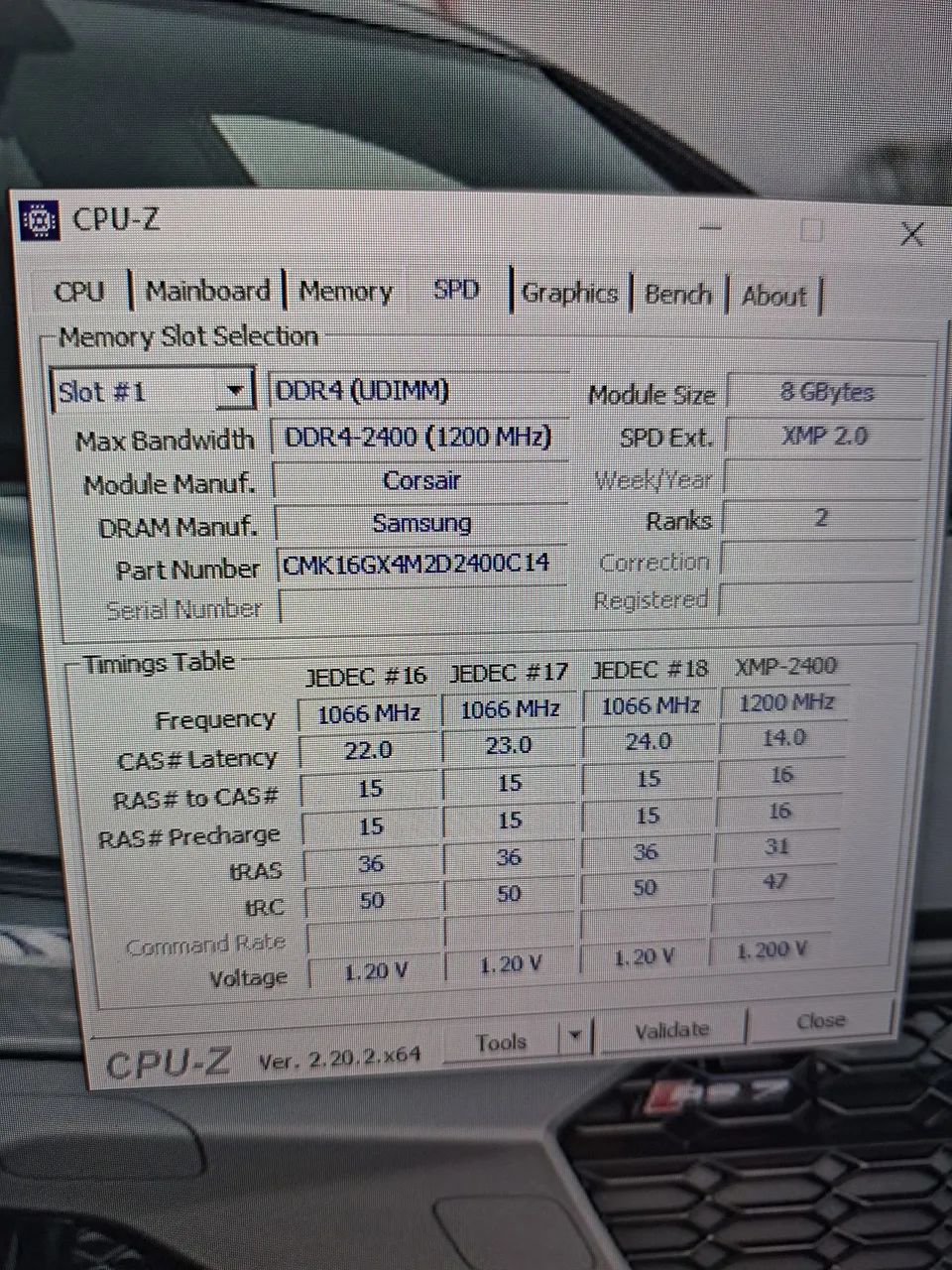 Memoria ram 2x8  ddr4 - Foto 2