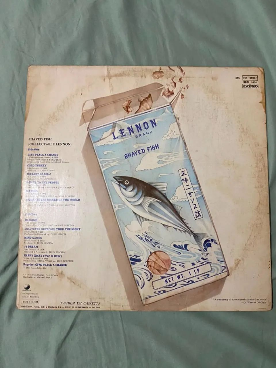 LP Vinyl John Lennon Shaved Fish - Foto 3
