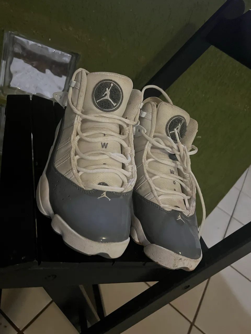 Air Jordan, "White / Cool Grey