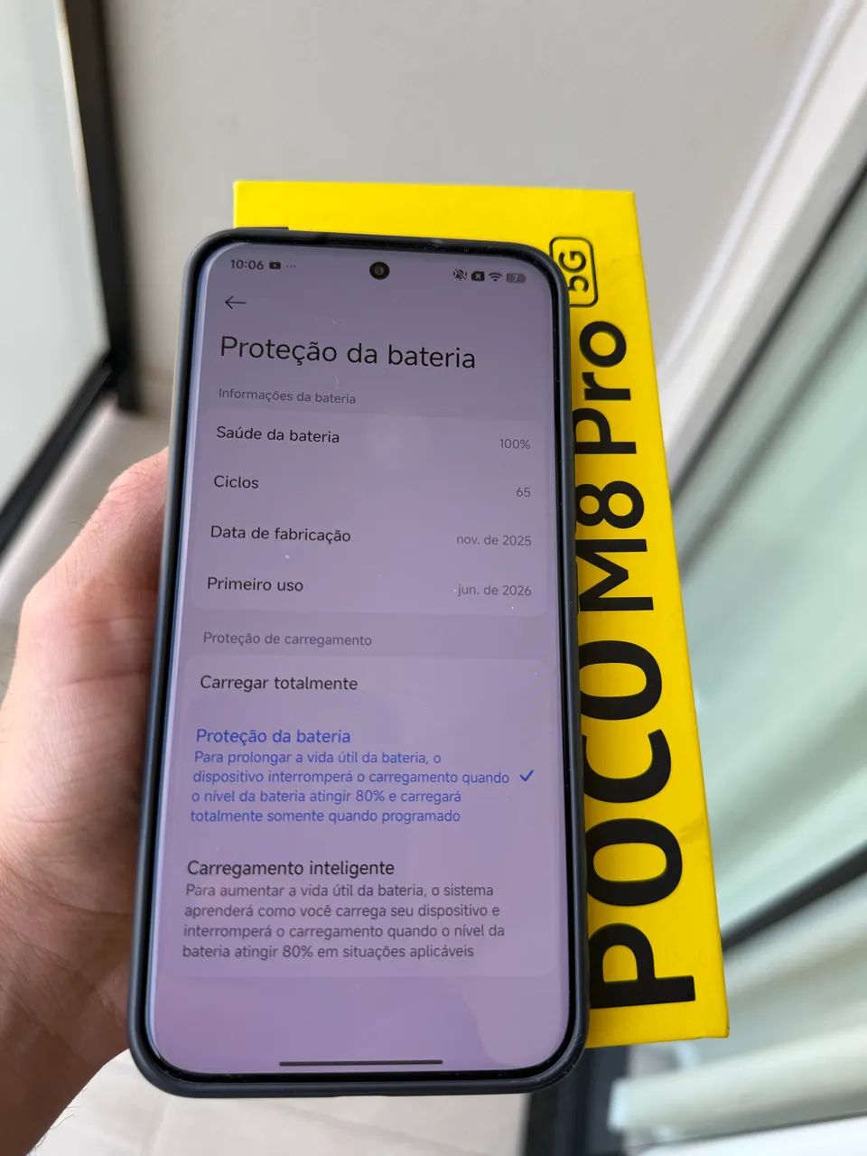 POCO M8 Pro 5G [XGB] Versao PRO Bateria 100 Caixa e 2 Capinhas - Foto 2