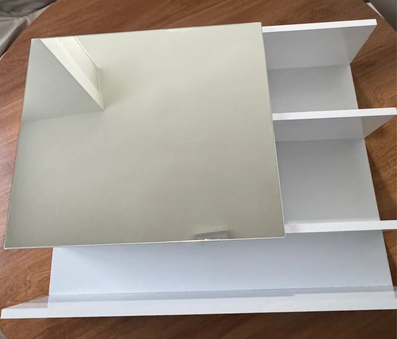 Móvel de banheiro espelhado branco  - Foto 2
