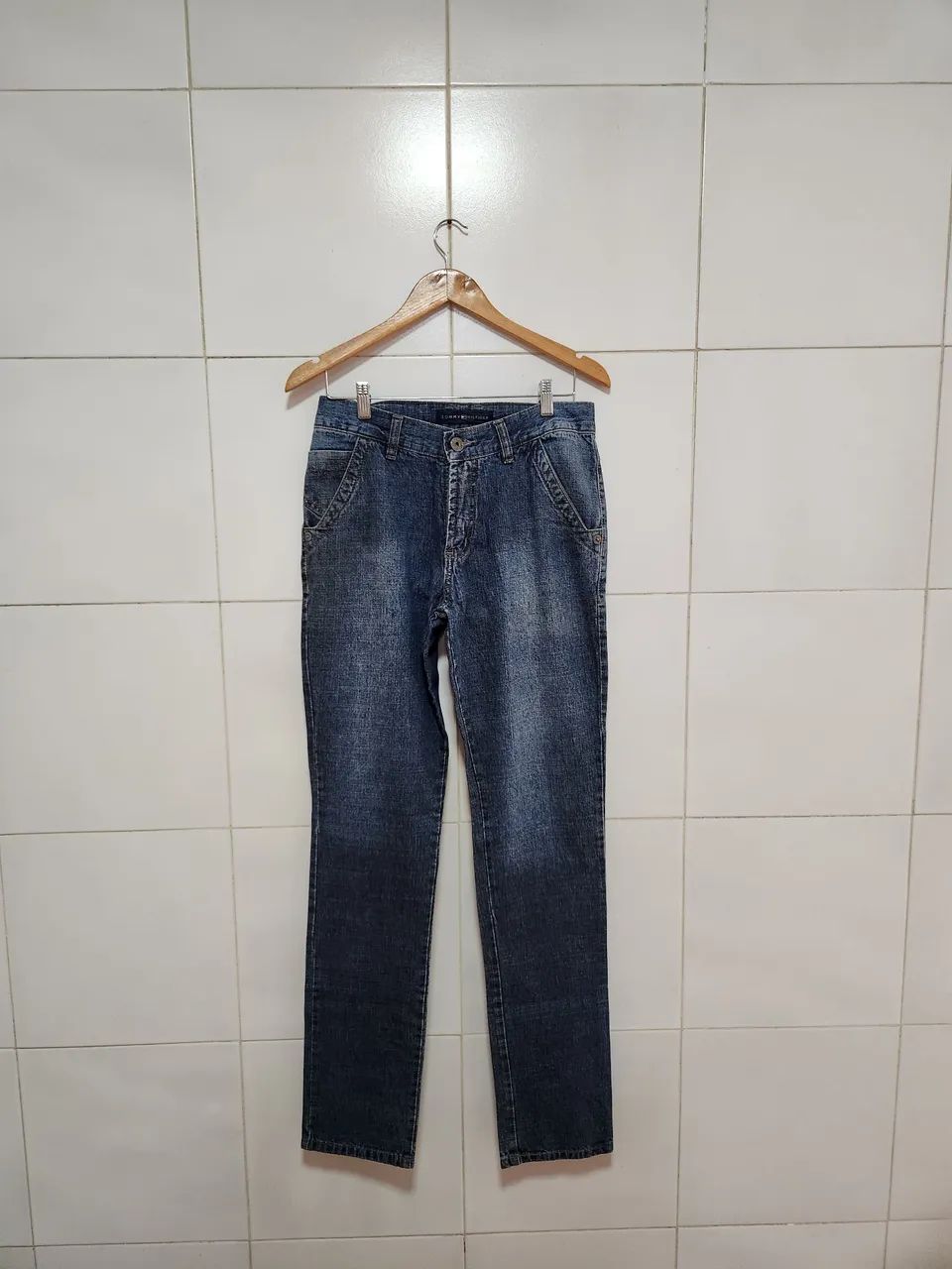 Calca jeans tommy hilfiger 38 (masculina)