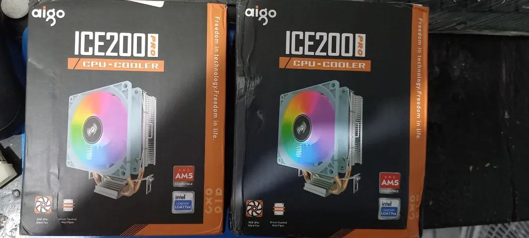 cpu fan Rgb Aigo Ice 200 Pro (lacrado) - Foto 2