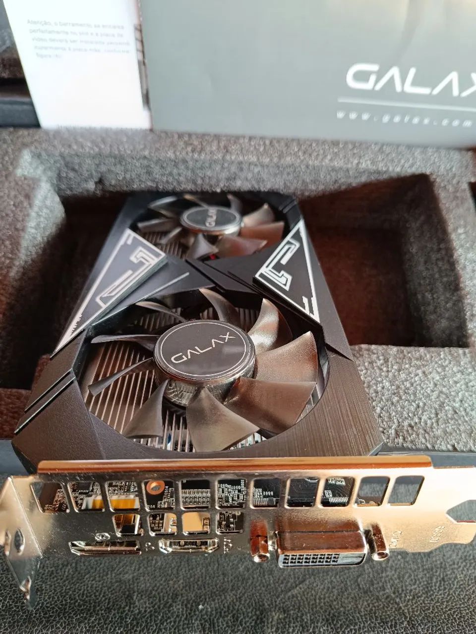 Placa GTX 1650 4gb Galax  - Foto 4