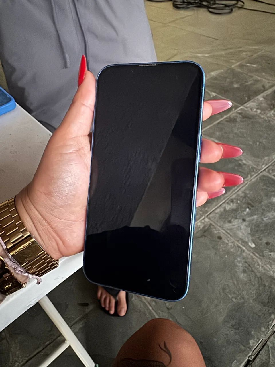 iPhone 13 265gb azul - Foto 2