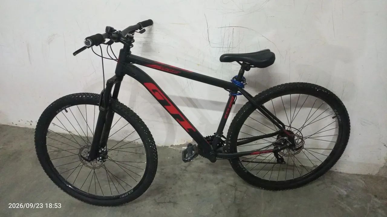 Bicicleta GTI aro 29 freio a disco 