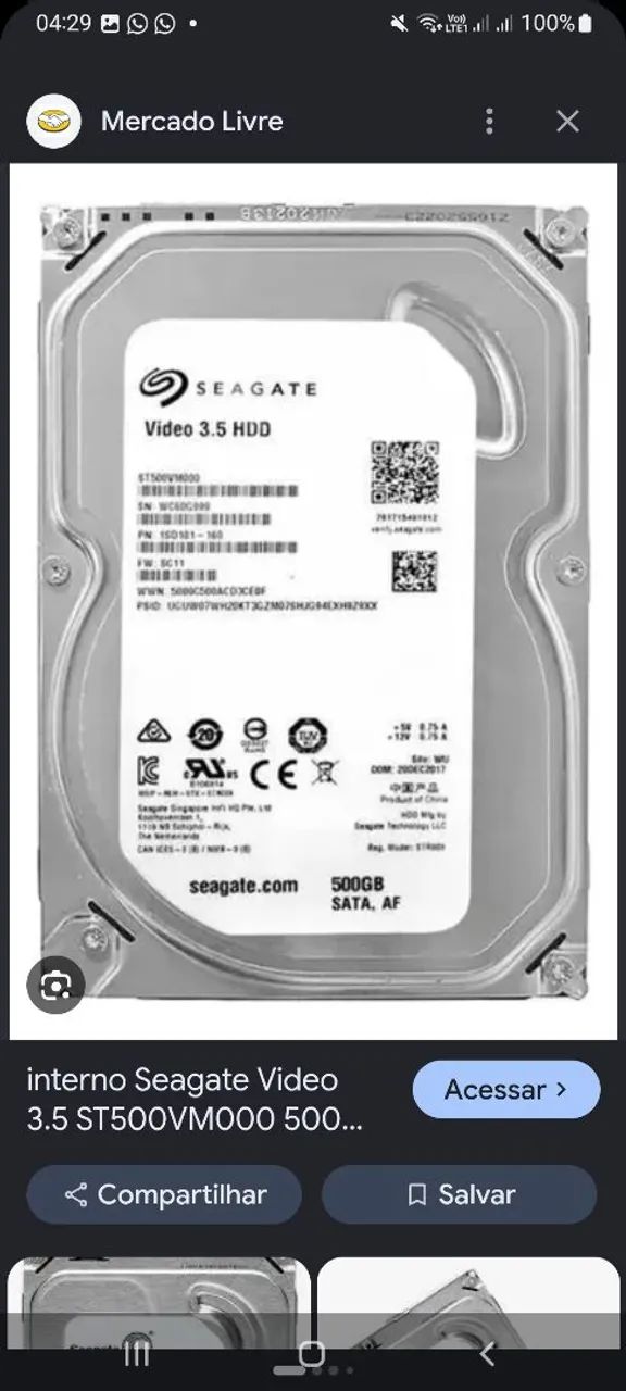 CPU HP Compaq + HD Seagate 320GB | 8GB RAM | Windows 10 - Foto 4