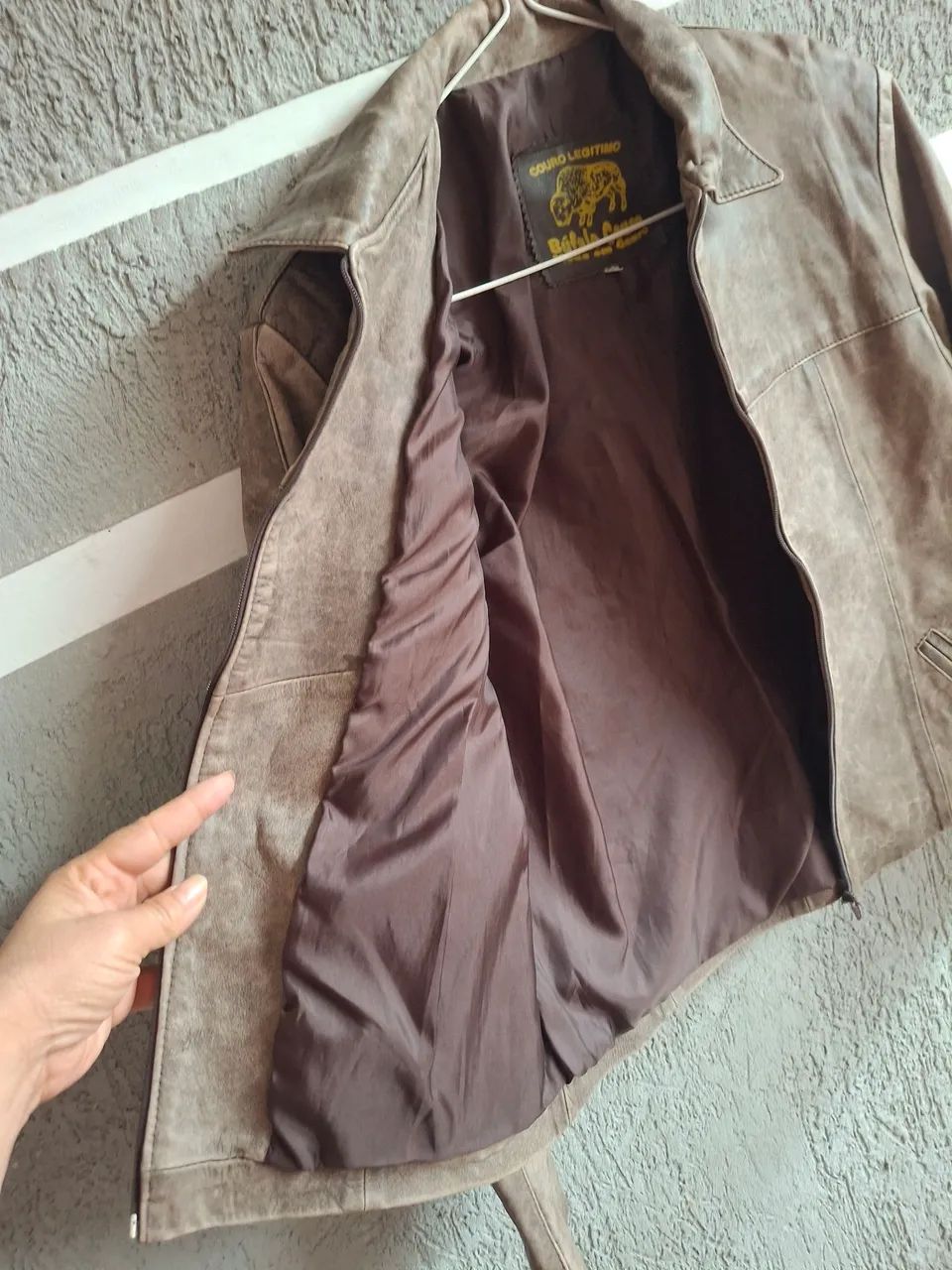 Jaqueta de couro  - Foto 3