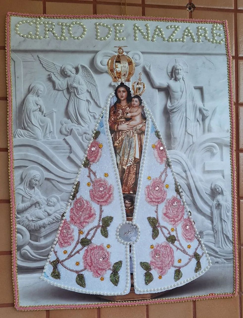Cartaz do Cirio decorado  - Foto 4