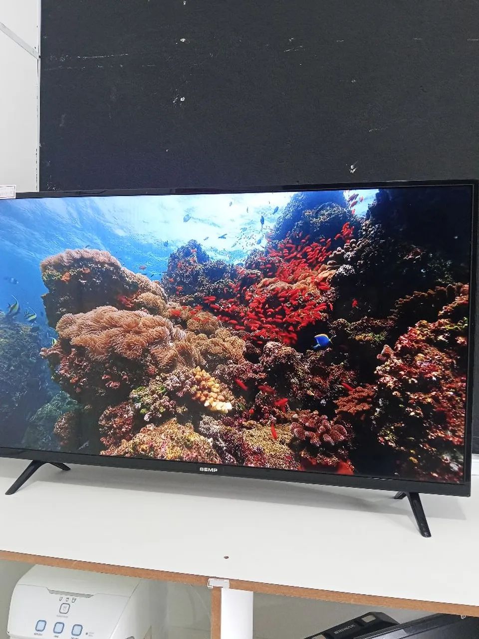 Smart Tv Semp 43 polegadas Sistema Android comando de voz integrado  - Foto 3