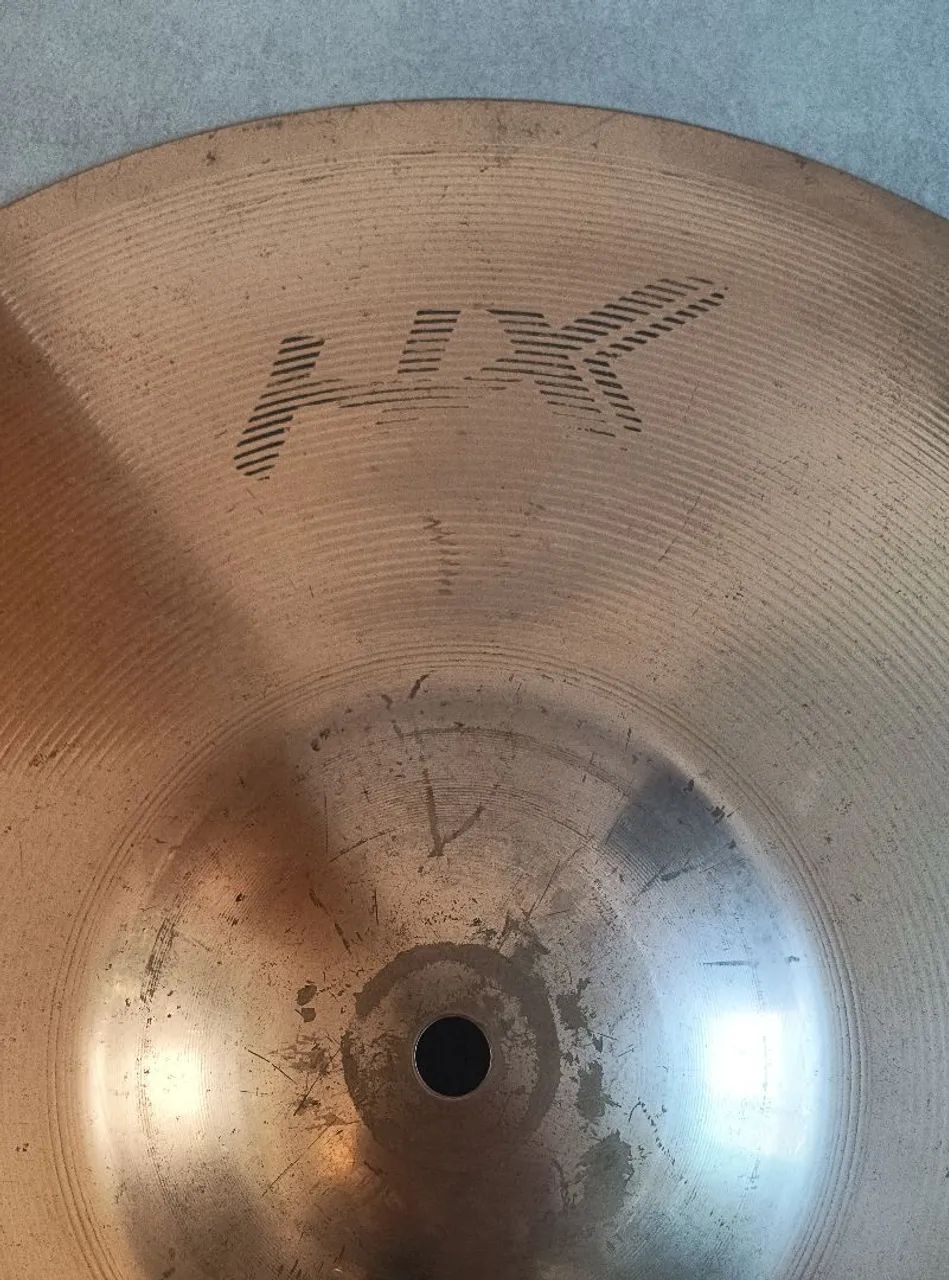 ## Prato de bateria Krest HX Ride 20, liga B8, ótimo, excelente custo benefício !!! - Foto 2
