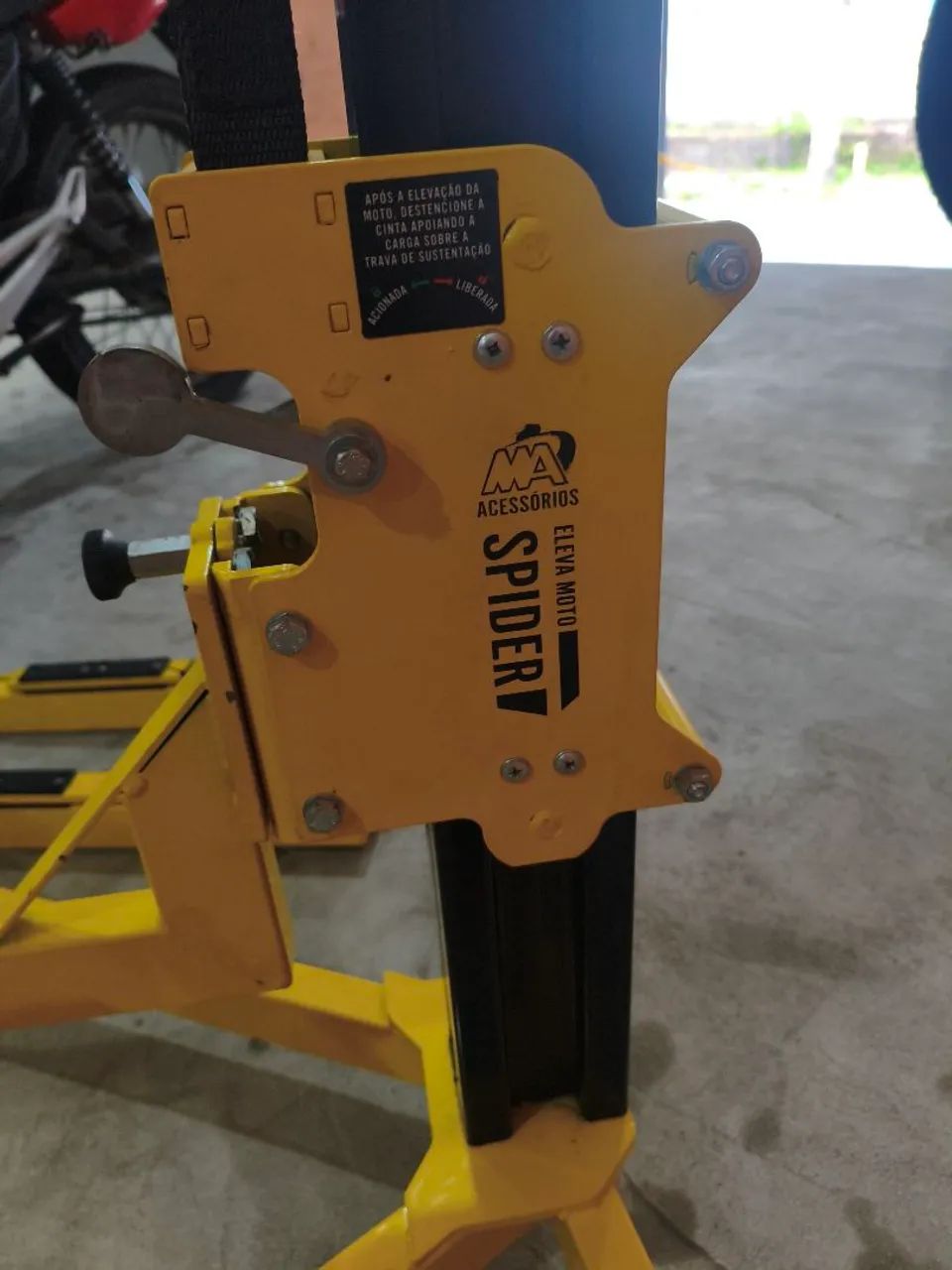 Elevador spider para motos oficina - Foto 4