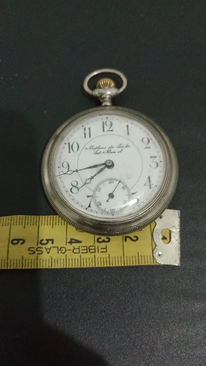 Relógio de bolso antigo original raro - Foto 2