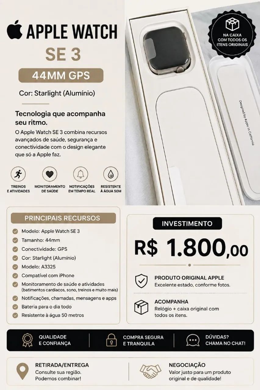 Applewatch SE3 44mm