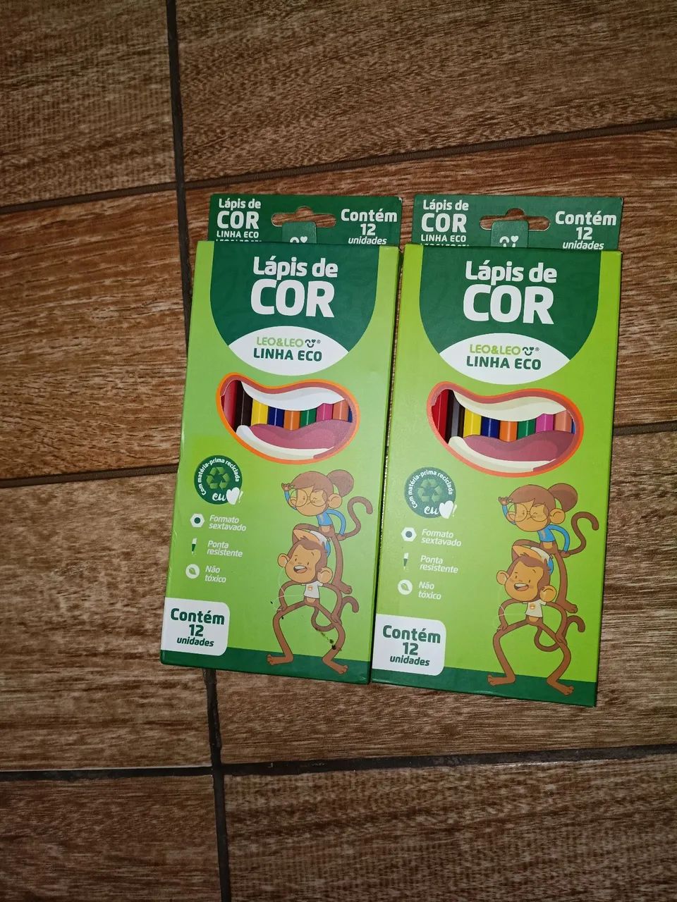 Lápis de cor caixa
