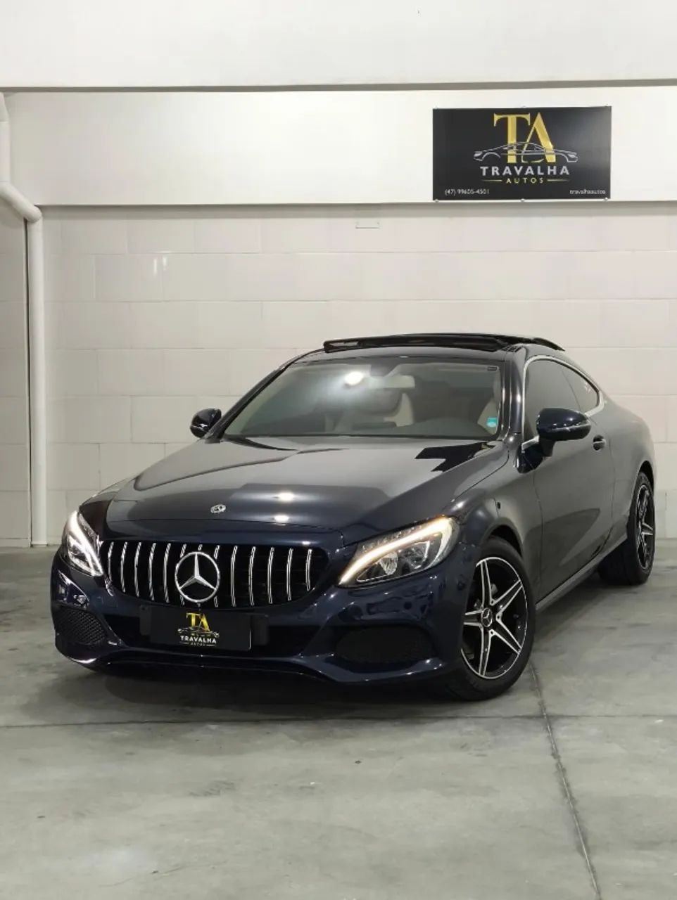 Mercedes-Benz C-180 CGI Coupe Avant. 1.6 TB 16V Aut. 2018
