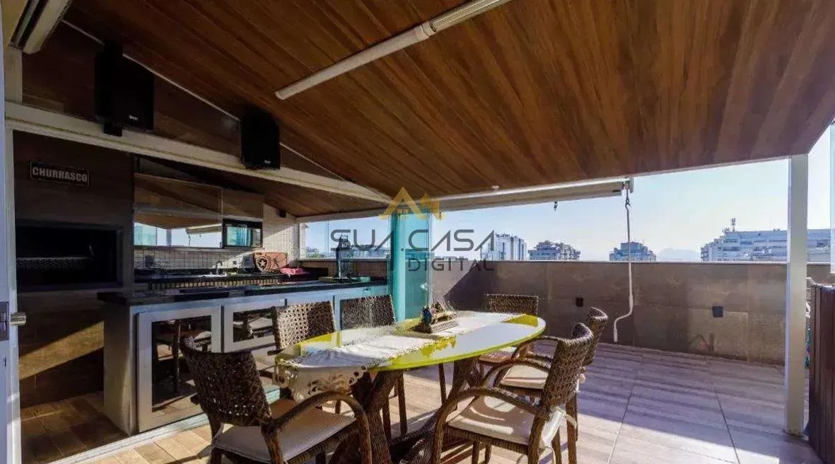 Barra da Tijuca | Cobertura 3 quartos, sendo 3 suites REF: BACB3912
