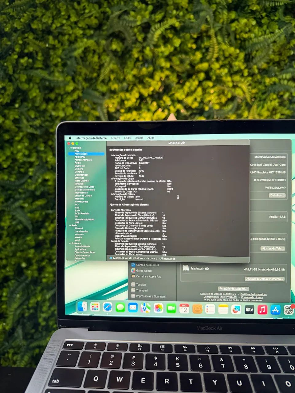MACBOOK AIR 2019 512/8GB COM GARANTIA - Foto 5