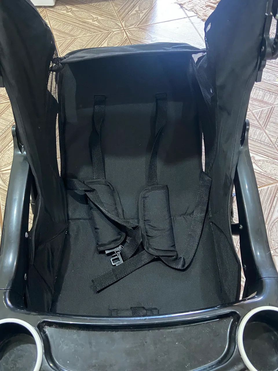 Carrinho de bebê compacto reclinável até 15 Kg - Foto 4