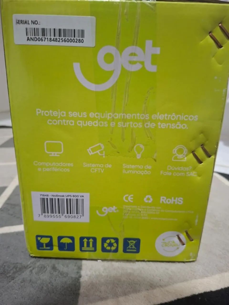 Nobreak 800va Get novo lacrado - Foto 2