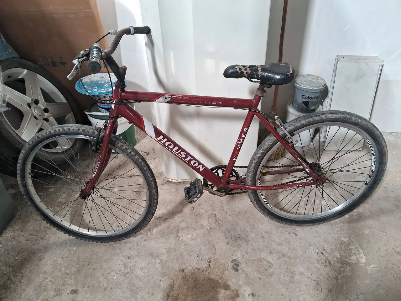 Bicicleta aro 26 Faço Entrega 