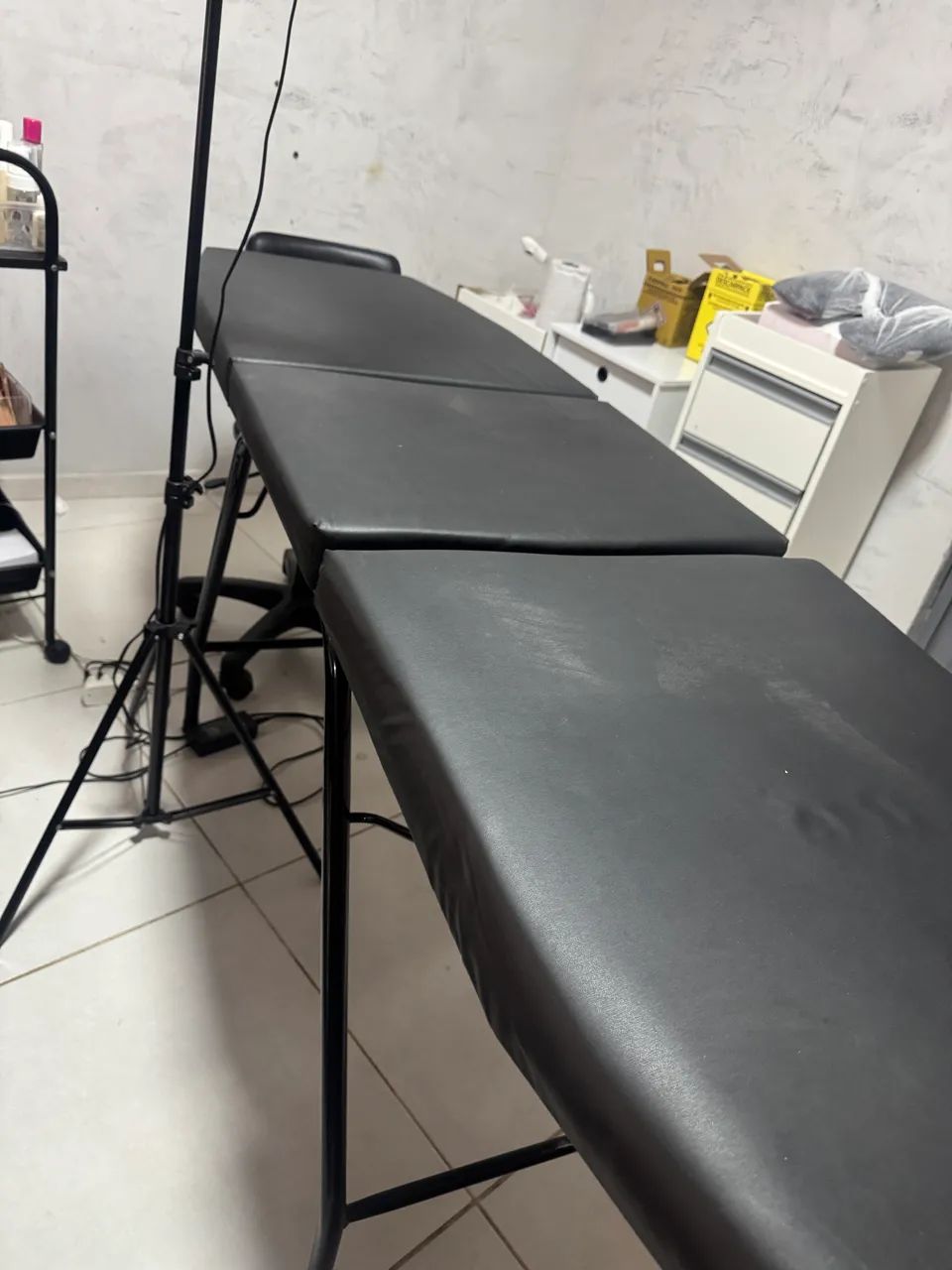 Kit completo Maca, Cadeira Moscho, carrinho auxiliar e escada - Foto 2