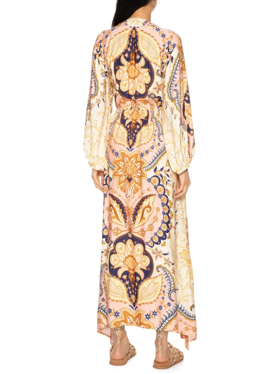 vestido farm maxi kimono estampado  - Foto 2