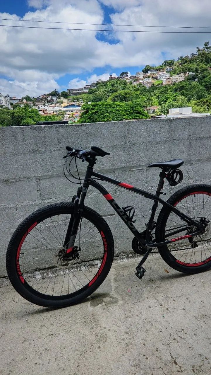 Caloi Aro 29  + Kit Completo de Acessórios - c/ nota fiscal - motivo: mudança  - Foto 2