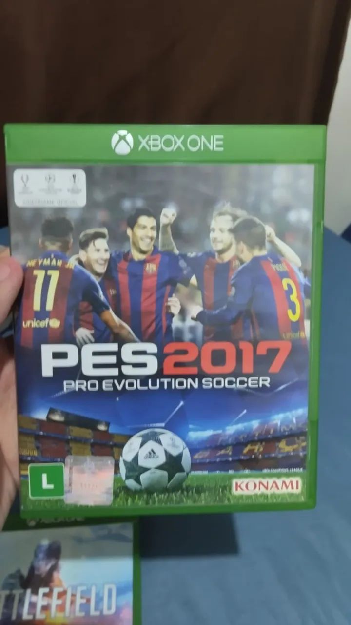 JOGOS USADOS DE XBOX ONE (BFV, JUST DANCE, PES 2017 E F1 2015) - Foto 3