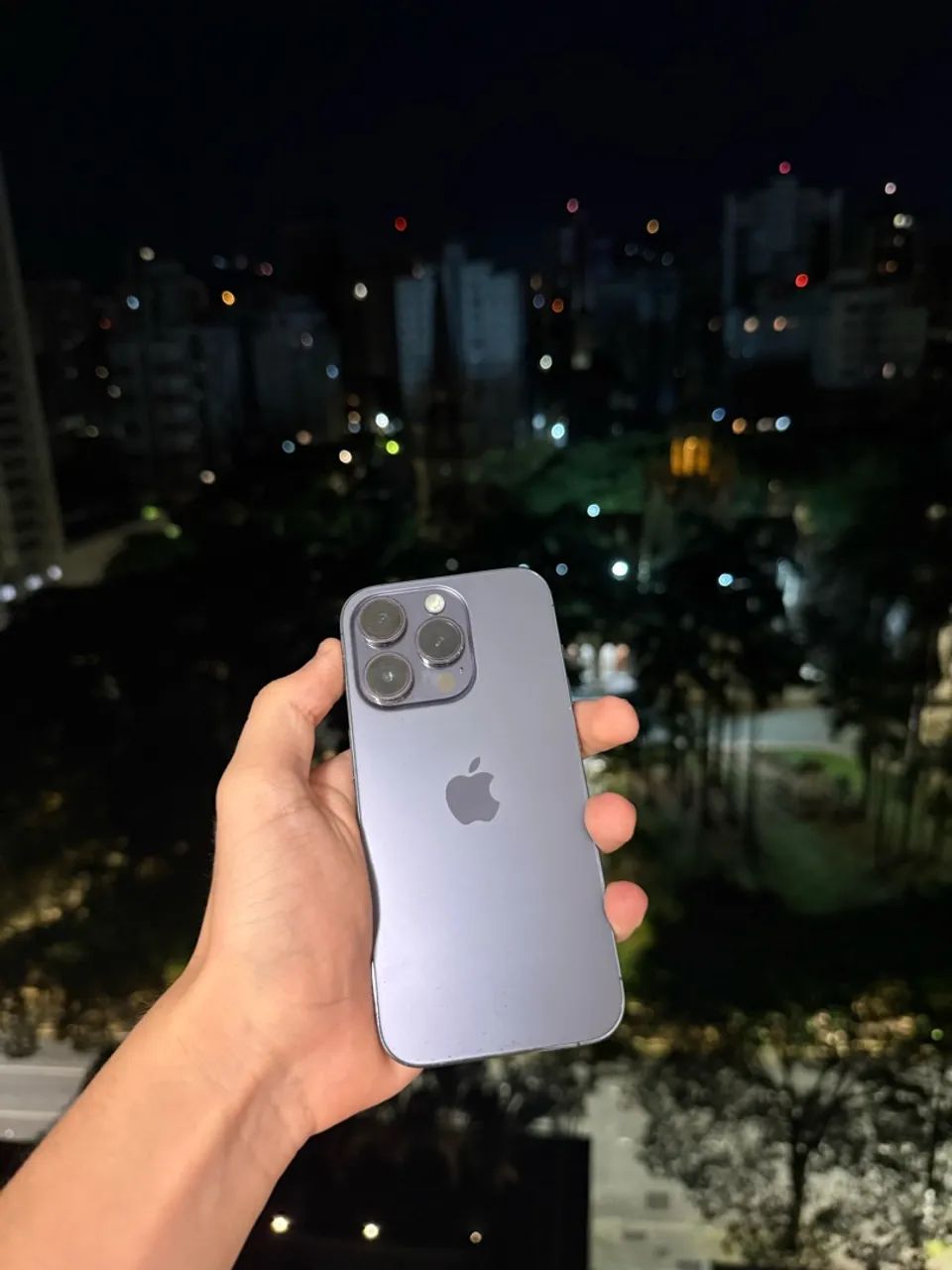 iPhone 14 Pro roxo - Foto 3