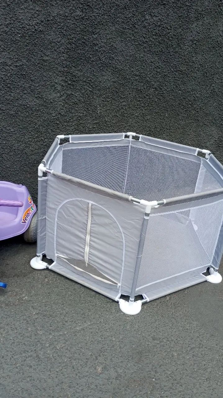 Cercadinho infantil.