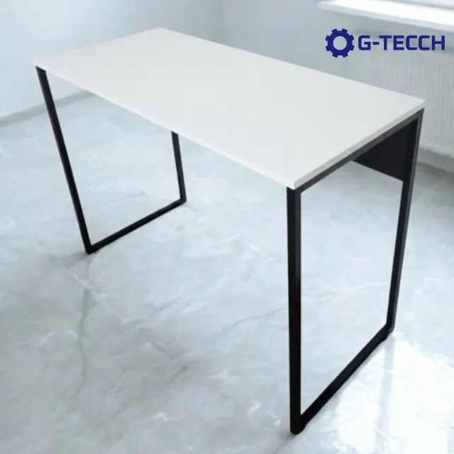 Escrivaninha 1m NOVA Mesa de Escritório Industrial Multiuso para Notebook Computador Birô - Foto 2
