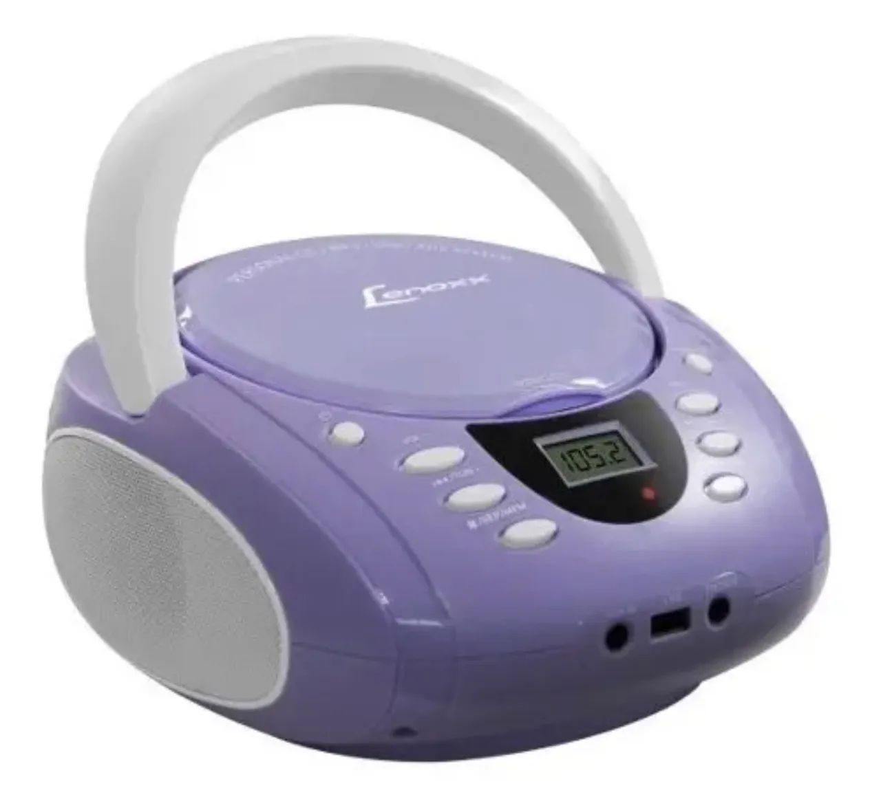 CD Player rádio lenoxx lavanda 