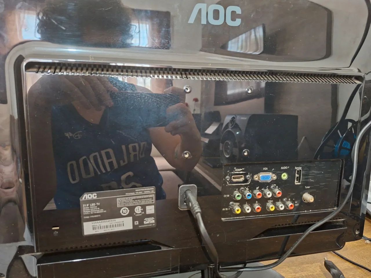 Monitor/TV aoc 21 polegadas - Foto 2
