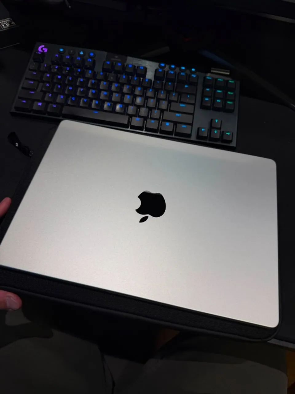 Macbook Pro M5 14" 16gb/1tb + nano texture display (sem caixa) - Foto 3