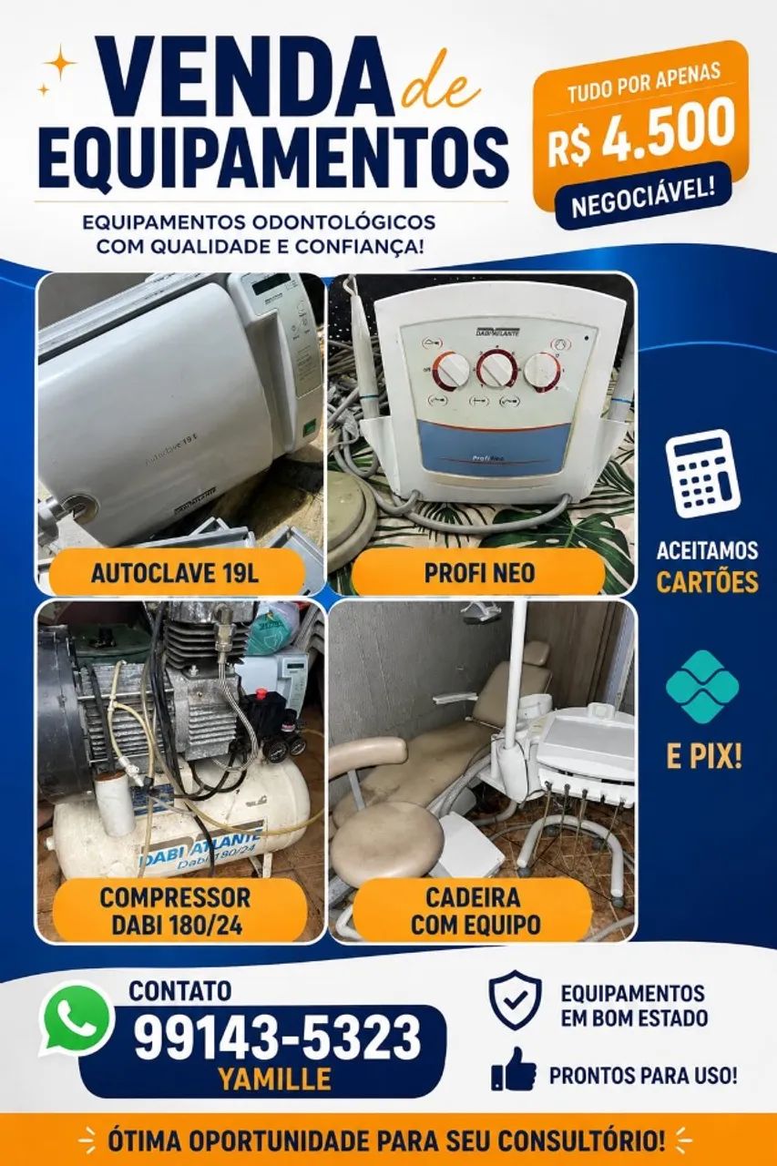Equipamento odontológico 