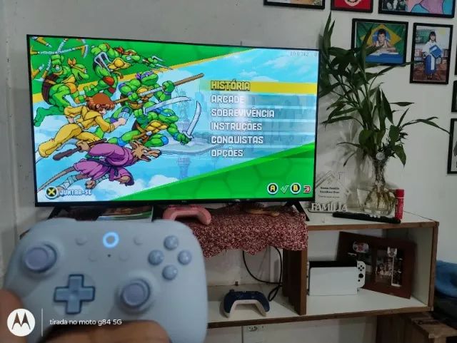 Controle para Nintendo Switch & PC (Windows e Steam) - 8bitdo Ultimate 2C Bluetooth - Blue - Foto 3