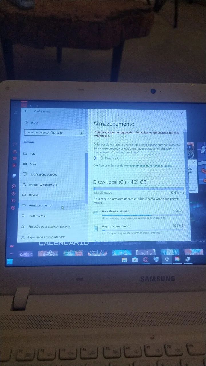 Notebook Samsung 465GB e 4G|RAM Com Windows 10 lite - Foto 2